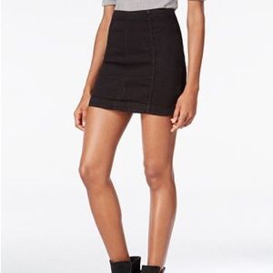 Free People Black Skirt